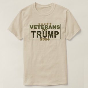T-shirt Anciens combattants pour Trump 2024
