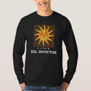 T-shirt Ancient Roman Mythology Sol Invictus Roman Eagle S