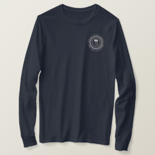 T-shirt Ancrage personnalisé du capitaine et du nom du bat