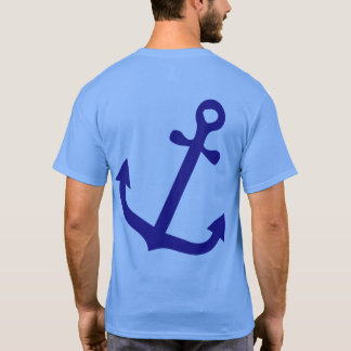 T-shirt Ancre minimaliste Conception nautique
