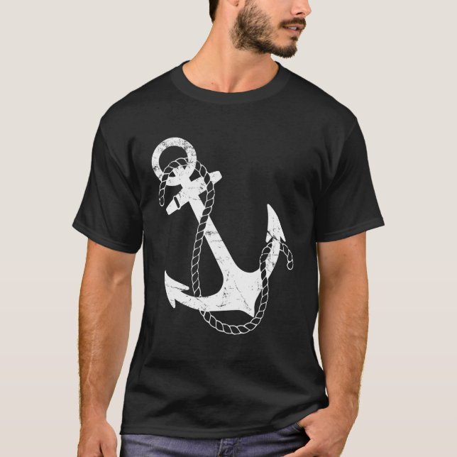 T-shirt Ancre nautique (Devant)