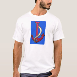 T-shirt Ancre rouge