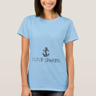 T-shirt Ancre-tatouage, J'AIME DES MARINS