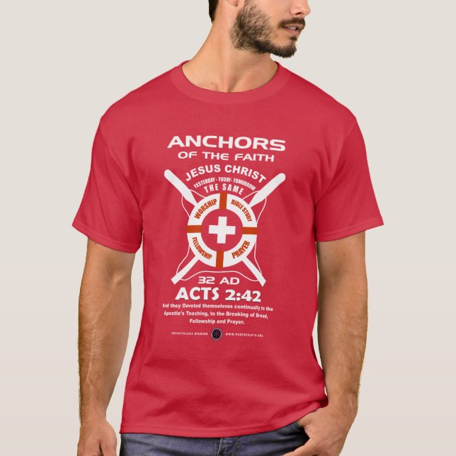 T-shirt Ancres de la foi (Devant)