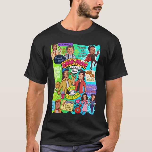 T-shirt Andaz apna apna doodle (Devant)