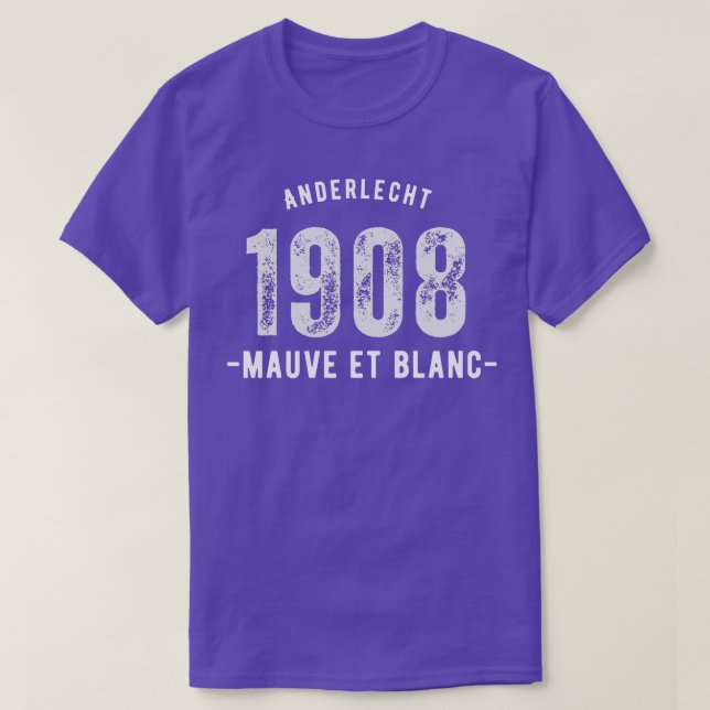 T-shirt Anderlecht 1908 (Design devant)