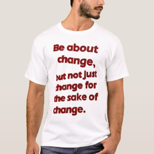 T - Shirt ändern (weiß)