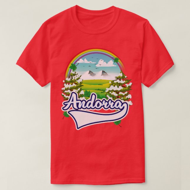 T-shirt Andorre (Design devant)
