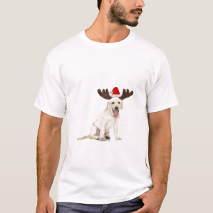 T-shirt Andouillers de port de chiot de laboratoire