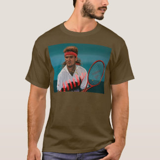 T-shirt Andre Agassi Peinture
