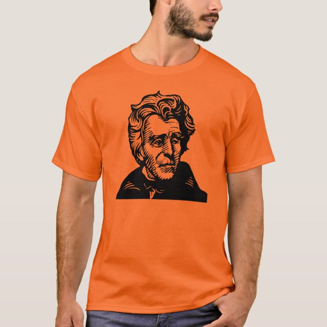 T-shirt Andrew Jackson "7" pièce en t (Devant)