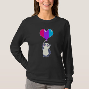 T-shirt Androgyne Panda Genre non binaire