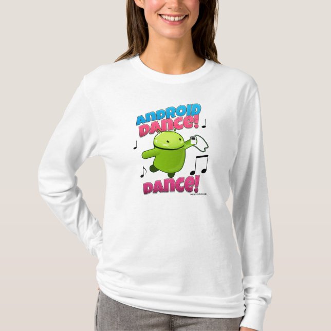 T-shirt Android Danse Danse (Devant)