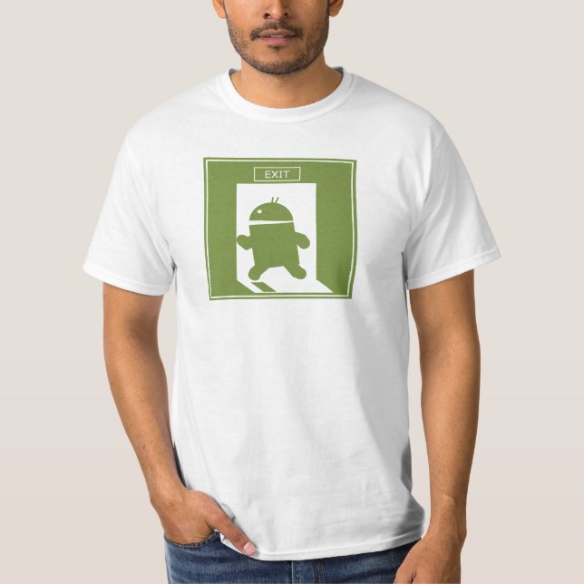 T-shirt android escaping (Devant)