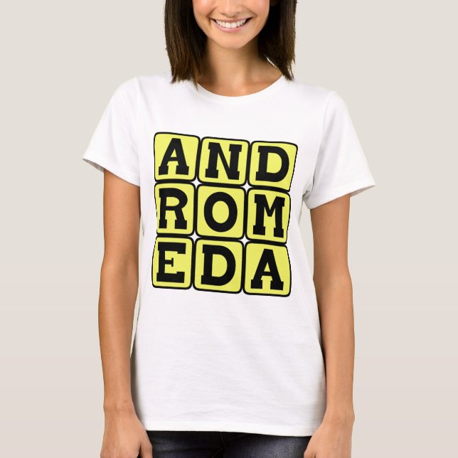 T-shirt Andromède, Galaxie (Devant)