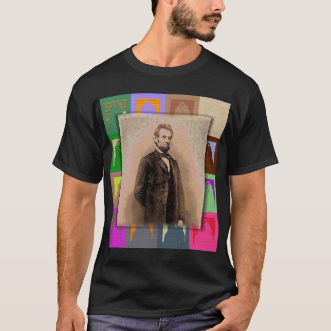 T-shirt Andy   Abraham Lincoln 3 (Devant)