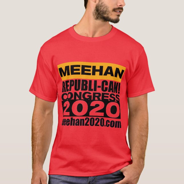T-shirt Andy Meehan pour le Congrès REPUBLI-CAN Shirt (Devant)