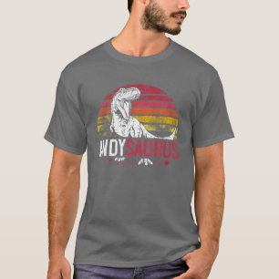 T-shirt Andy Saurus Funny Dinosaure personnalisé T Rex Nom