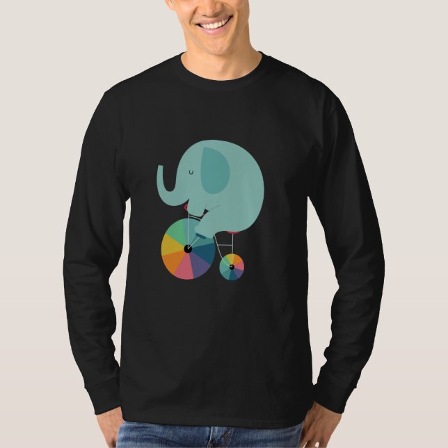 T-shirt Andy Westface sans fil belle carte graphique (Devant)