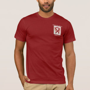 T-shirt Anémie de la faucille Sensibilisation Ruban Angel