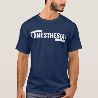 T-shirt Anesthésie foncée