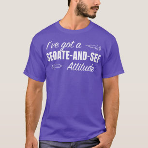 T-shirt Anesthésie Infirmière CRNA drôle Anesthésiologiste