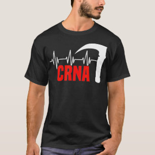 T-shirt Anesthésiste cardiaque Infirmière CRNA Anesthésiol