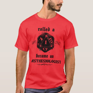 T-shirt Anesthésiste Roll malchanceux