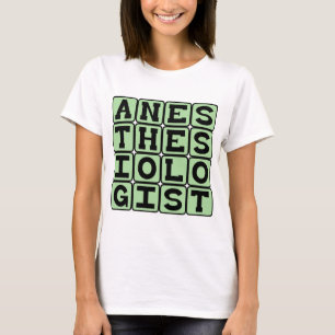 T-shirt Anesthésiste, Spécialiste en préparation de chirur