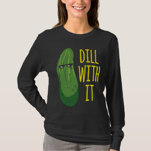 T-shirt Aneth avec lui concombre pour marinade 1