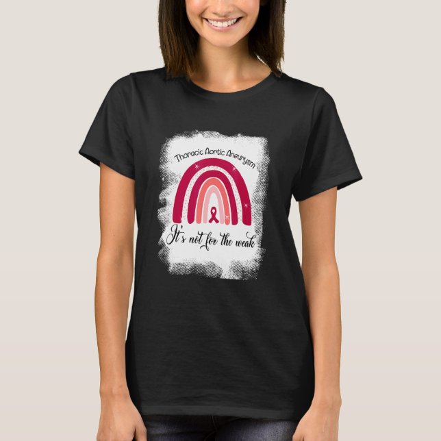 T-shirt Aneurysme Aortique Thoracique Ce N'Est Pas Pour La (Devant)