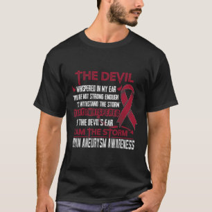 T-shirt Aneurysme Sensibilisation Je Suis Le Diable De La