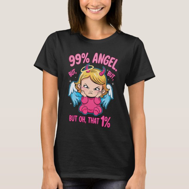 T-shirt ange (Devant)