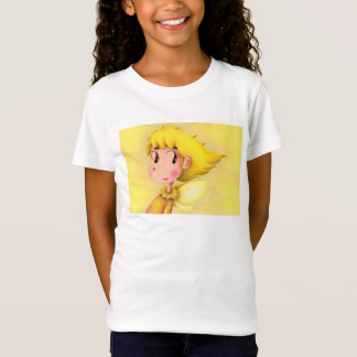 T-Shirt Ange aux cheveux jaunes.