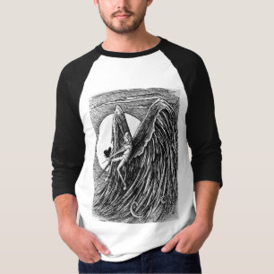 T-shirt ange avec le coeur