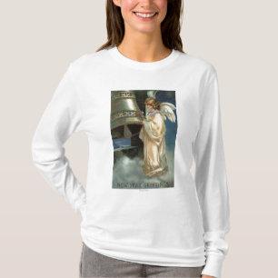 T-shirt Ange Bell saisissante avec le maillet