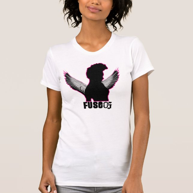 T-shirt ange dans le secret (Devant)