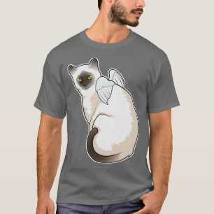 T-shirt Ange de chat