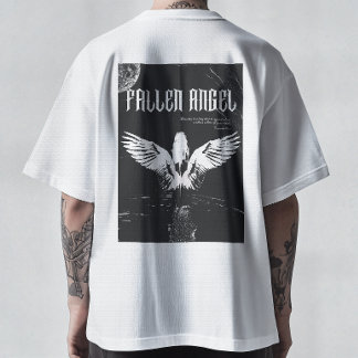 T-Shirt 'Ange Déchu' - Art Abstrait Surréaliste