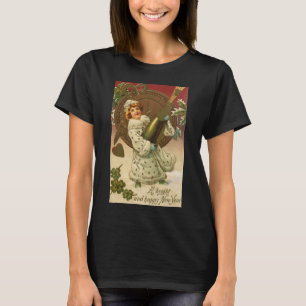 T-shirt Ange du Champagne de la Saint-Sylvestre victorienn
