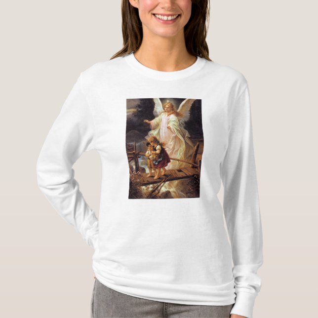 T-shirt Ange gardien vintage (Devant)