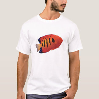 T-shirt Ange géométrique de flamme de mosaïque