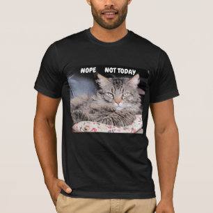 T-shirt Ange grincheux Nope pas aujourd'hui