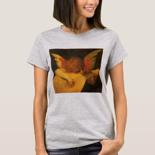 T-shirt Ange musicien jouant du luth par Rosso Fiorentino