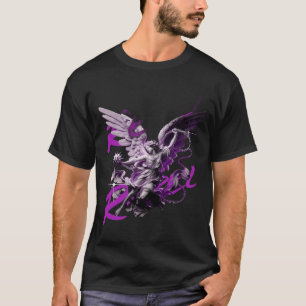 T-shirt Ange rebelle