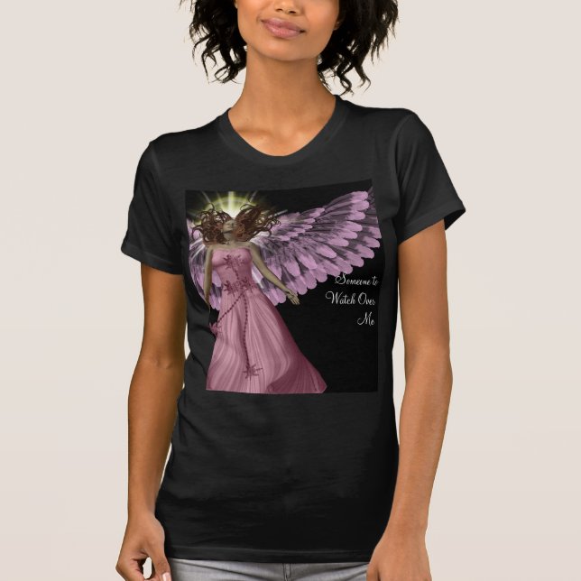 T-shirt Ange rose (Devant)