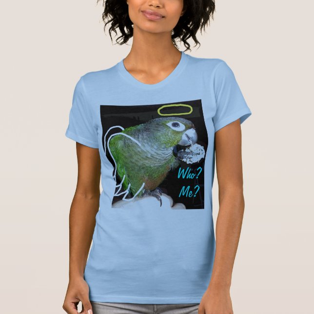 T-shirt Ange/T-shirt cheeked par vert de diable (Devant)