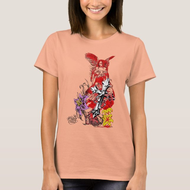 T-shirt ange TEE (Devant)