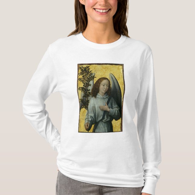 T-shirt Ange tenant une branche d'olivier (Devant)