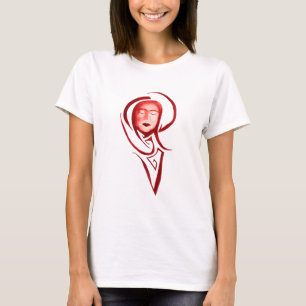 T-shirt Ange tombé